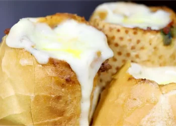 Lanche buraco quente turbinado fácil de fazer e perfeito para qualquer ocasião.