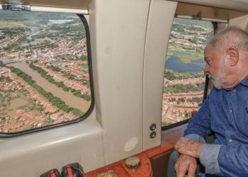 Lula no MA: novas casas devem ser construídas fora das áreas de inundações.