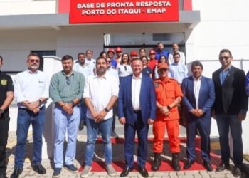 Carlos Brandão inaugura Base de Pronta Resposta na Ponta da Espera – EMAP.