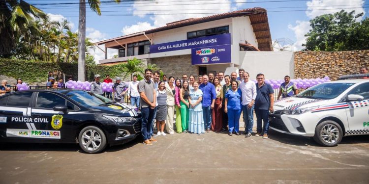 Brandão e Camarão inauguram 4 grandes obras em Caxias ao lado do prefeito Fábio Gentil.