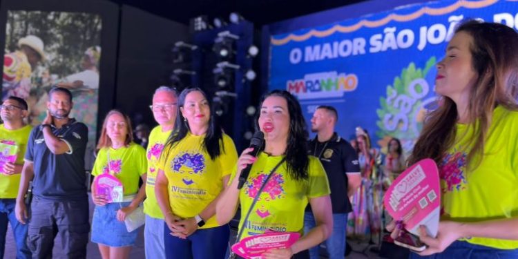 Polícia Civil promove ação de conscientização e prevenção no combate à violência contra a mulher na 2º edição do Maranhão de reencontros.