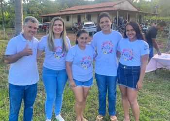 Vereadora Katyanne Leite participa de homenagem para as mães do Povoado Santa Cantidia em Pedreiras.