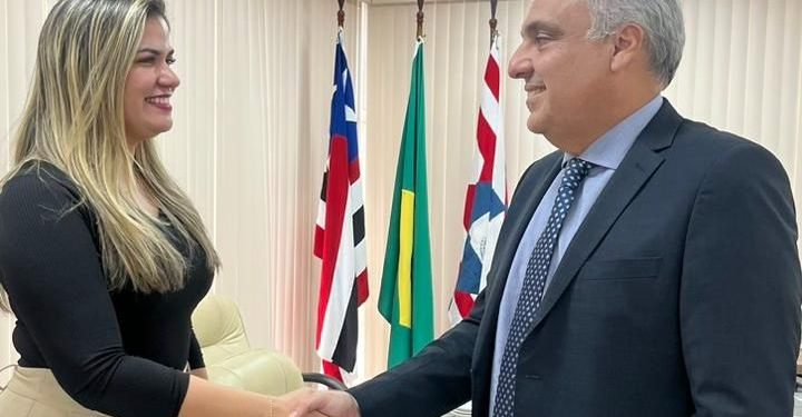 Vereadora Katyane Leite, pessoa mais bem relacionada e influente da cidade de Pedreiras.