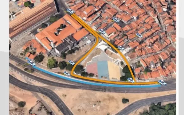 SMTT disciplina trânsito na Capela de São Pedro.