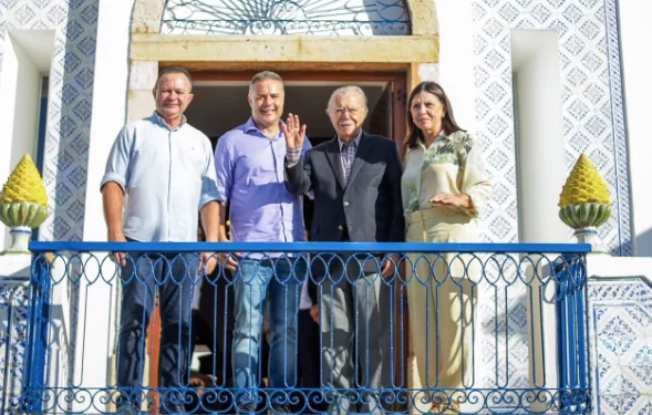 A passagem do Ministro dos Transportes pelo Maranhão.