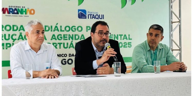 EMAP e ACIB, conversam sobre meio ambiente e o complexo portuário.