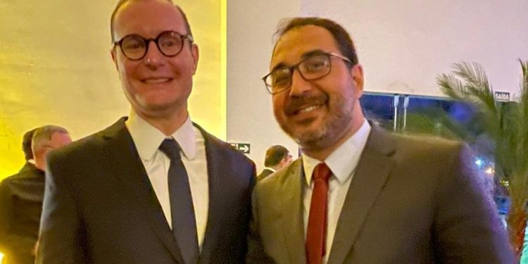 Presidente da EMAP Gilberto Lins participa da solenidade e jantar em homenagem ao novo Ministro do STF Cristiano Zanin.