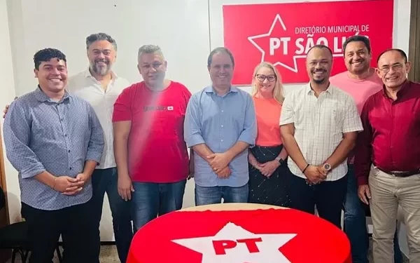 De olho em 2024, Edivaldo visita o PT de São Luís.