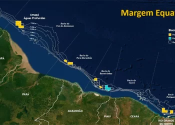 Ibama autoriza Petrobras a perfurar poços na Margem Equatorial.