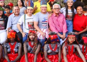 Felipe Camarão acompanha ritual indígena que virou patrimônio imaterial do Maranhão.