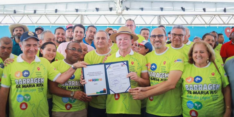 Rota dos Lagos: assinada ordem de serviço para construção da Barragem de Maria Rita