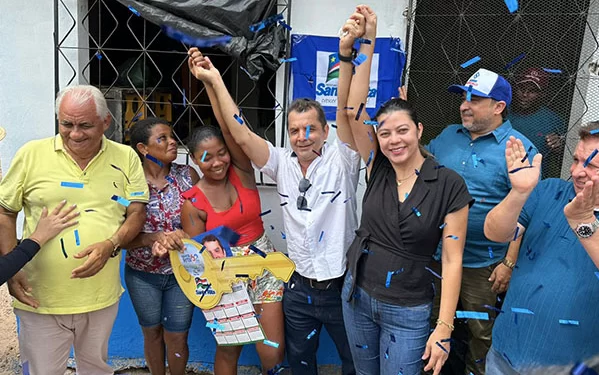 Santa Rita / MA: Prefeito Hilton Gonçalo inicia inaugurações do aniversário da cidade.