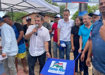 Prefeito Hilton Gonçalo entrega obras importantes no aniversário de 62 anos de Santa Rita.