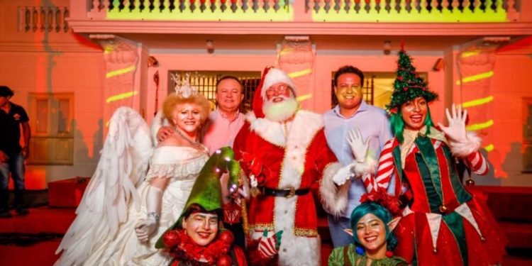 Governo do Maranhão abre oficialmente a programação de Natal em São Luís com grande espetáculo ao ar livre