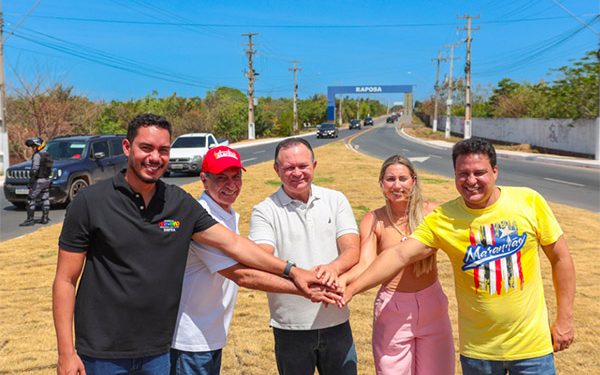 Governo do MA entrega obras de requalificação da estrada do Araçagi