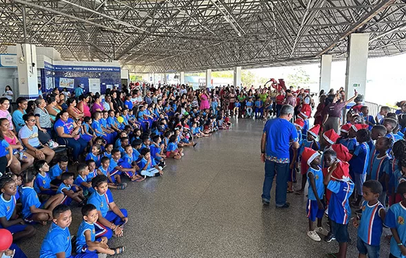 Cujupe/MA: Emap realiza Natal Solidário