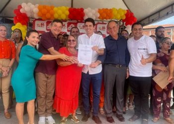 Lima Campos/MA: Prefeita Dirce Prazeres presente na celebração dos 62 anos de São Mateus/MA