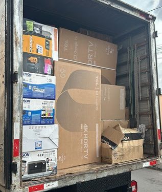 Carga das Casas Bahia roubada em Buriticupu é recuperada em São Luís