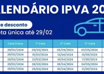 Brandão anuncia redução média de 5% do IPVA 2024