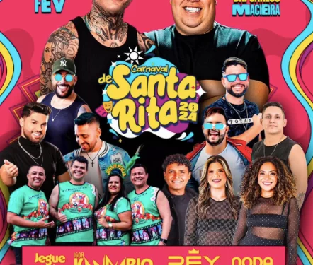 Carnaval 2024: Tudo pronto para o Carnaval de Santa Rita