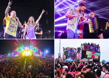 Wesley Safadão arrasta multidão no Circuito Beira-Mar