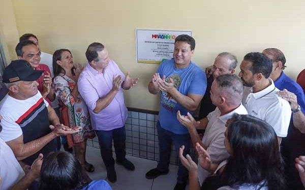 Brandão e Felipe Camarão avançam com obras na Educação do MA