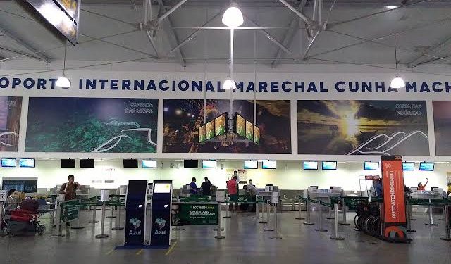 Polícia Federal prende foragido desembarcando no Aeroporto de São Luís