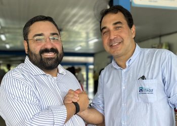 Gilberto Lins apresenta os terminais de Ferry Boat ao secretário nacional de portos Alex Ávila