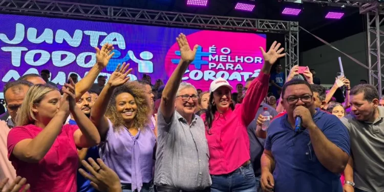 Coroatá/MA: Aryanna da Amovelar e Tatiana Murad, oficialmente pré candidatas a prefeitura.