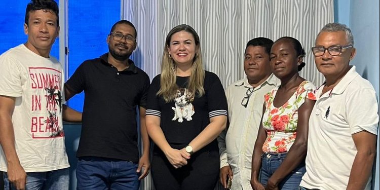 Pedreiras/MA: Caema e moradores do Goiabal discutem problemática da falta de água no bairro.