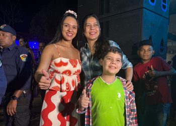 Prefeita Fernanda Gonçalo abre o arraial de Bacabeira em grande estilo.