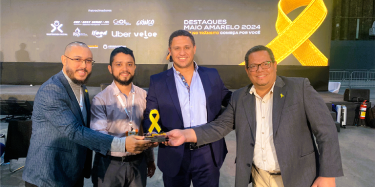 Detran-MA recebe Prêmio Destaques Maio Amarelo 2024