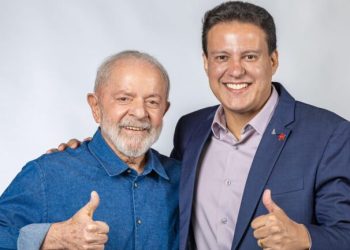 Felipe Camarão cumpre agenda em Brasília com Lula e Juscelino