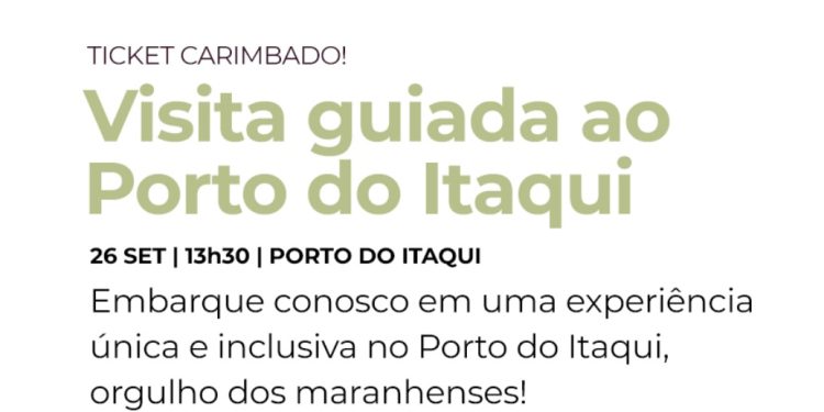 Sedihpop e Emap realizam visita guiada para pessoas com deficiência no Porto do Itaqui