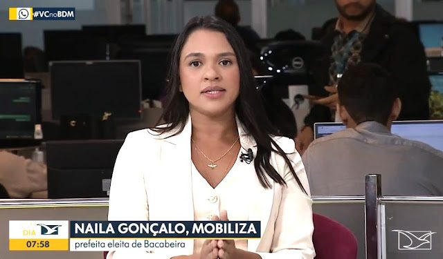 Naila Gonçalo fala sobre compromissos e prioridades para Bacabeira com exclusividade na TV Mirante