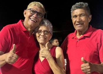 Prefeito eleito Zé Martins, arrasta uma multidão na festa da vitória em Bequimão