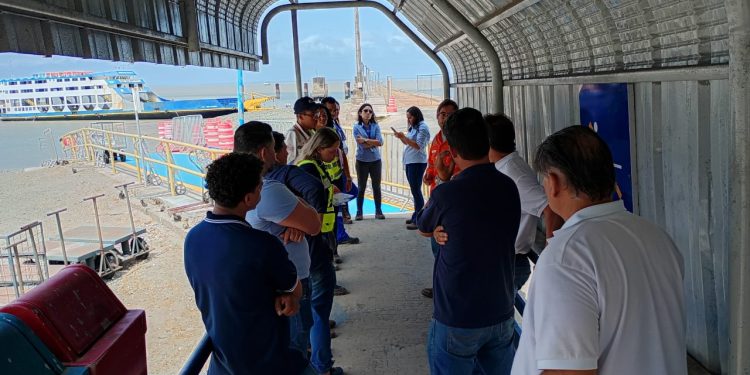 Emap realiza simulado de emergência ambiental no Terminal da Ponta da Espera