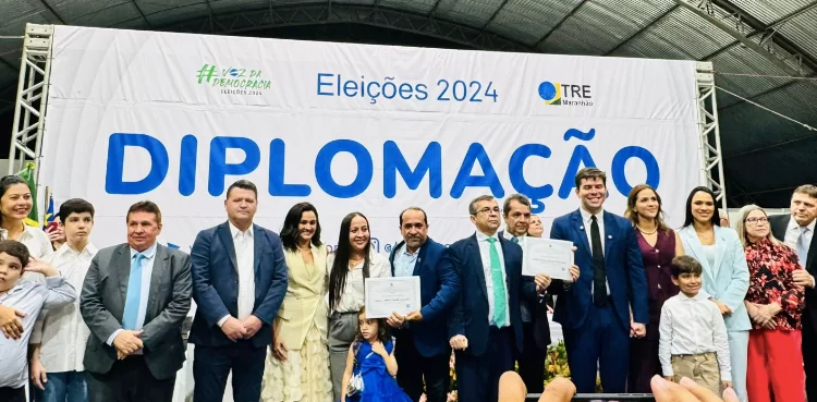 Diplomados: Naila Gonçalo em Bacabeira e Milton Gonçalo em Santa Rita