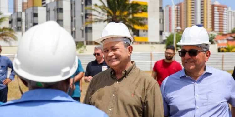 Brandão visita obras de revitalização do Complexo da Lagoa da Jansen