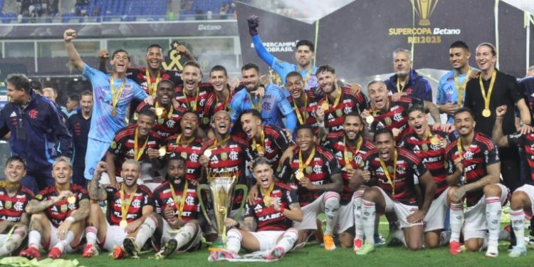 Flamengo vence o Botafogo por 3 a 1 e conquista a Supercopa do Brasil