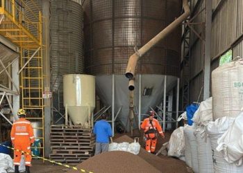 Tragédia em Uberlândia: Trabalhador morre soterrado por ração em silo de fábrica