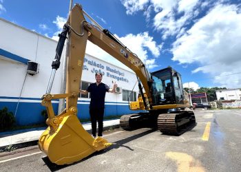 Santa Rita: Milton Gonçalo reforça infraestrutura com aquisição de nova escavadeira hidráulica escavadeira