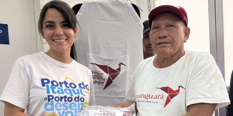 Emap com o projeto Manguará, entrega novos uniformes e capacita vendedores de alimentos do Terminal Cujupe