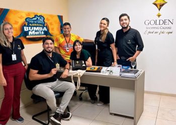 Golden Shopping Calhau nos últimos preparativos para o Arraial Bumba Mais