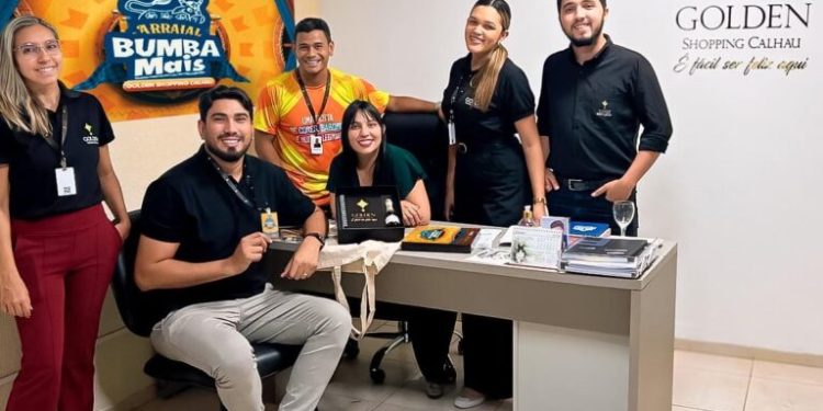 Golden Shopping Calhau nos últimos preparativos para o Arraial Bumba Mais