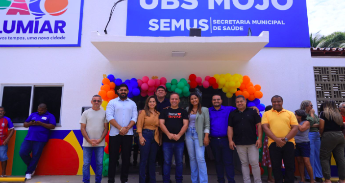 Fred Campos entrega 8ª UBS em oito meses como prefeito de Paço do Lumiar
