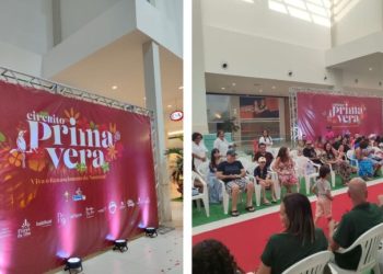 Chuva de pétalas voltará a encantar o público no Golden Shopping Calhau com o Circuito Primavera