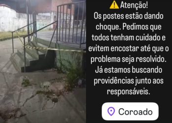 Choque em praça no Coroado: Equatorial desliga energia e cobra ações da Prefeitura de São Luís