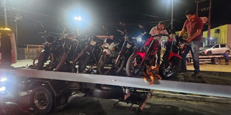 Operação Rolezinho apreende 24 motocicletas e interdita bares em São Luís