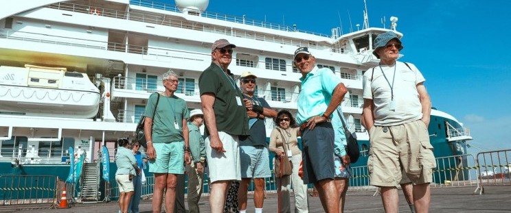 Cruzeiro de luxo atraca no Porto do Itaqui e abre novas perspectivas para o turismo internacional